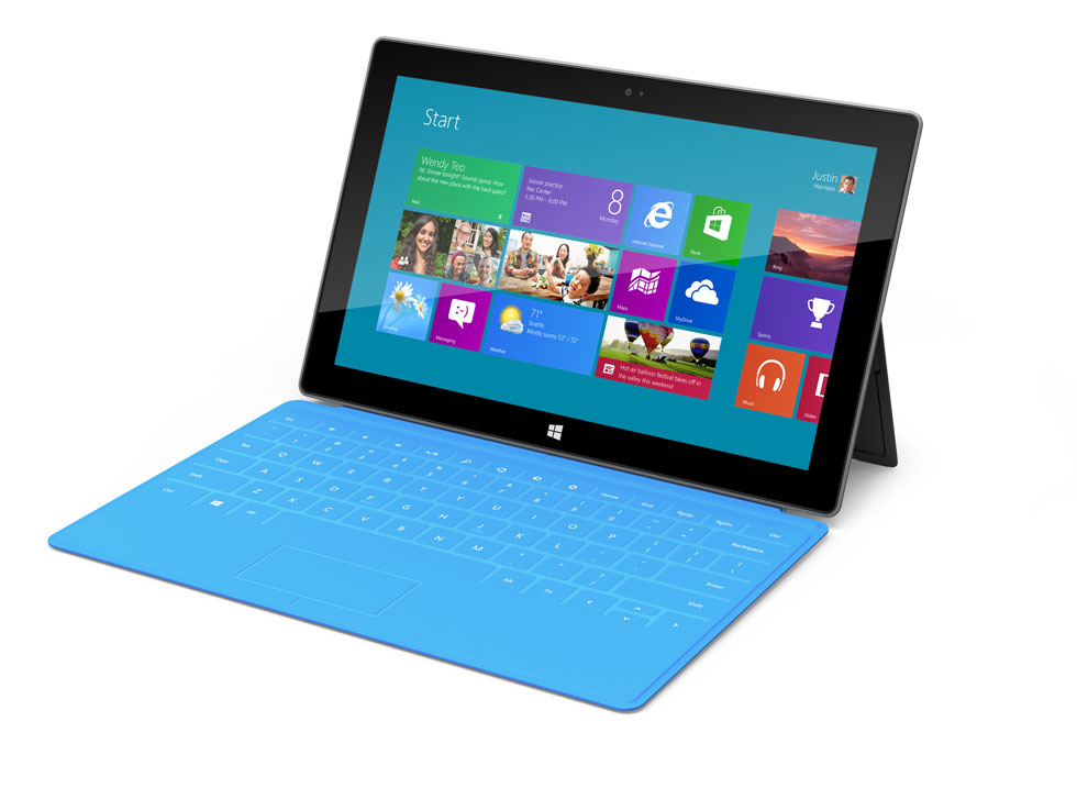 Microsoft launches "Surface"